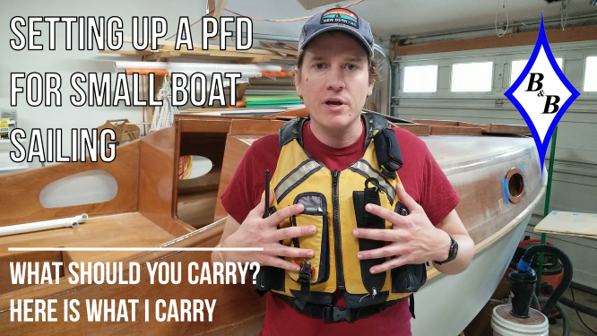 Setting up a PFD for Small Boat Sailing