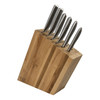 Kyoto 7 Piece Knife Block Set, Bamboo