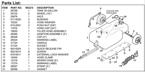 tote along 30 gallon