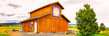 Barn Raising Quilt Block Barn - Ellensburg Washington