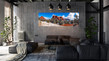 Courthouse Butte and Bell Rock With Snow - Sedona - Arizona - Living Room