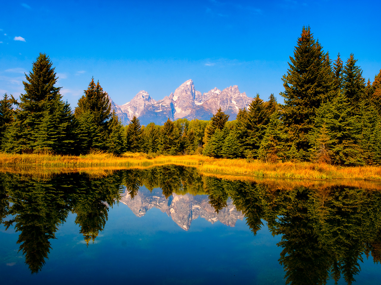 Grand Teton National Park 16x20 Canvas Print, Jackson Hole Wyoming Mountain  Decor Wall Art 