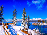 Exploring the Timeless Beauty of Snow-Laden Sand Harbor, Lake Tahoe