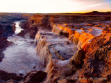 Grand Falls -  One Of The Great Waterfalls In Arizona