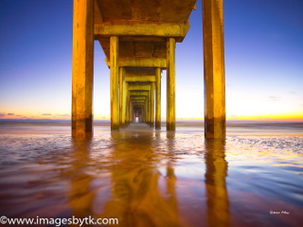 Sunset at Scripps Beach 