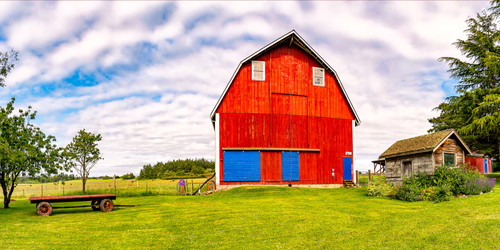 Jenne Farm Barn - Whidbey Island - Washington