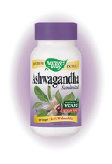 Nature's Way Ashwagandha Extract 500 mg 60 VCapsules NutriVera Naturals