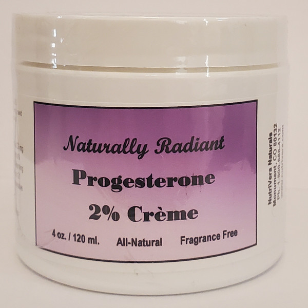 Naturally Radiant Natural Progesterone Cream 4oz