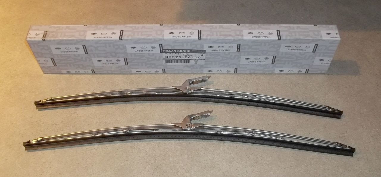 Pair Of Wiper Blades 7076 Datsun S30 240Z 260Z 280Z 26370E4100 B6370