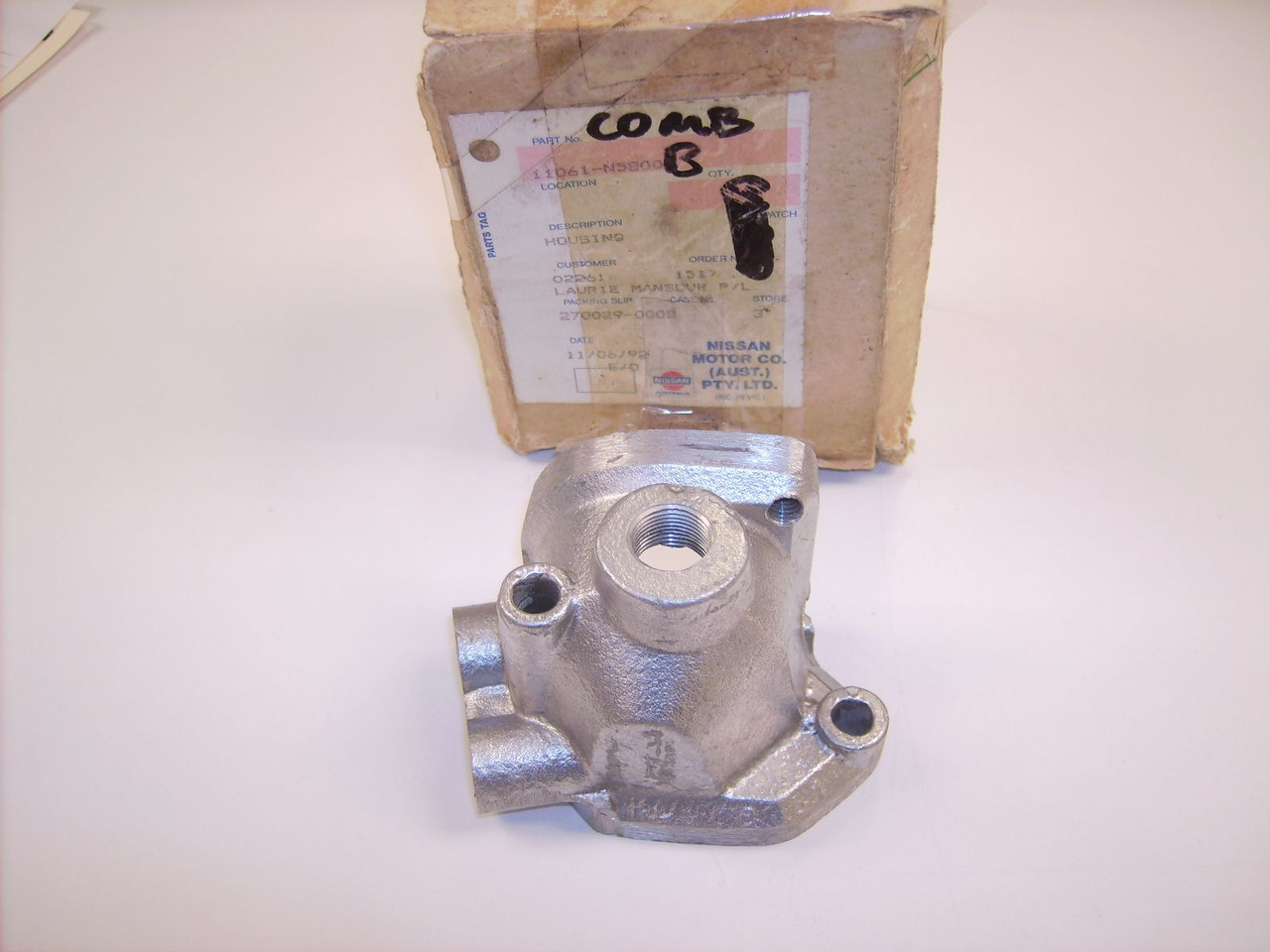 Thermostat Housing Datsun L20B 200SX S10 710 510 A10 & 620 ...