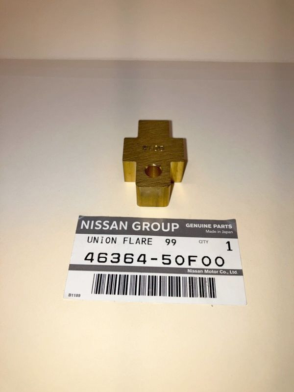 Brake Tee For Datsuns \u0026 Nissans M10x1.0 Japanese Metric For Inverted aka  Double Flared Fittings 02463-13100 46364-50F00 - VINTAGE DATSUN AND NISSAN  PARTS