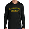 Lane Tech CPHS Rugby Hooded Performance Shirt, Black