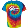 Chicago Women Rainbow Tie Dye T-Shirt