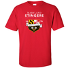 MD Stingers 50th Anniversary Tee, Red (4C) MD Stingers 50th Anniversary Tee, Red (4C)