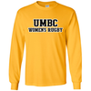 UMBC Women Cotton Tee, Gold