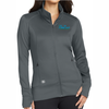 SoZen Health & Wellness Ladies Full Zip, Gray