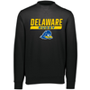 Delaware Rugby Crewneck Sweatshirt, Black