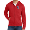 Eastern States Storm Full Zip Hoodie, Red