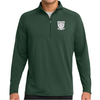 St. Andrews Academy 1/4-Zip, Dark Green