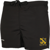 Akron WRFC Pocketed Performance Rugby Shorts, Black