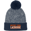 Whitney Young HS Lacrosse Pom Beanie