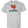 Whitney Young HS Lacrosse Cotton Tee, Gray