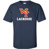 Whitney Young HS Lacrosse Cotton Tee, Navy