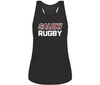 SIU Rugby Ladies Racerback Tank, Black