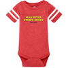 Mad River Stowe RFC Infant Twin Stripe Onesie, Red