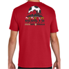 Cecil FC Galaxy SHORT Sleeve Cotton Tee, Red