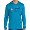 Mid-Atlantic Rugby Referees Hooded Perf Tee, Sapphire
