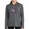 MB Flag Rugby Hooded LS Performance Tee, Gray