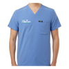 SoZen Health & Wellness Scrub Top, Ceil Blue