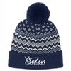 SoZen Health & Wellness Pom Beanie, Navy