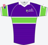 Mid-Atlantic Rugby Referees MATCH FIT Jersey, Purple/Lime