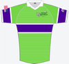Mid-Atlantic Rugby Referees LOOSE FIT Jersey, Lime/Purple