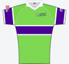 Mid-Atlantic Rugby Referees LADIES FIT Jersey, Lime/Purple