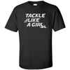 Taft Tackle Like a Girl Tee, Black