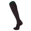 Black/Forest Green 3-Stripe Socks