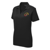 Maryland Exiles Girls Performance Polo, Black