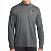 Hopkins Men's Rugby 1/4-Zip Fleece, Heathered Gray