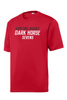 Dark Horse 7s Performance Tee, Red