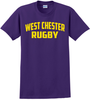 West Chester Rugby Cotton Tee, Purple