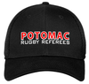 Potomac Referees Stretch Mesh-Back Hat, Black