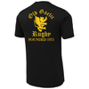 Old Gaelic Performance Tee, Black