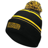 Forge Striped Pom Beanie