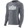 Corning Rugby Compression Shirt, Gray