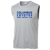 Columbus Coyotes  Sleeveless Performance Tee, Silver