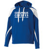 Columbus Coyotes Rugby Colorblock Hoodie