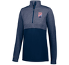 Harrisburg Rugby 1/2-Zip Quilted Pullover